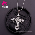 New Design Platinum Plated Unique Western Cross Pendant